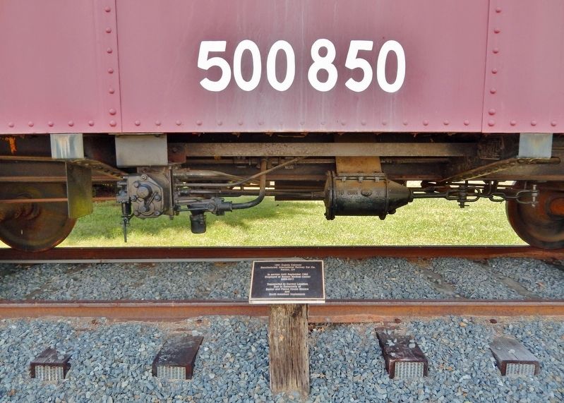 1951 Cupola Caboose Marker image. Click for full size.