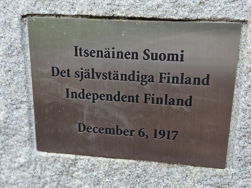 Itsenainen Suomi Marker image. Click for full size.