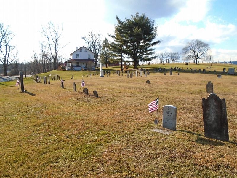 Colonel Joseph Wood Marker. Click for full size. Colonel Joseph Wood Marker image. Click for full size.