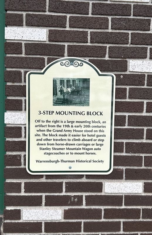 3-Step Mounting Block Marker image. Click for full size.