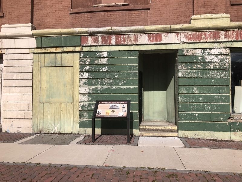 Mechanics Hall - Utica's Civic Center Marker image. Click for full size.