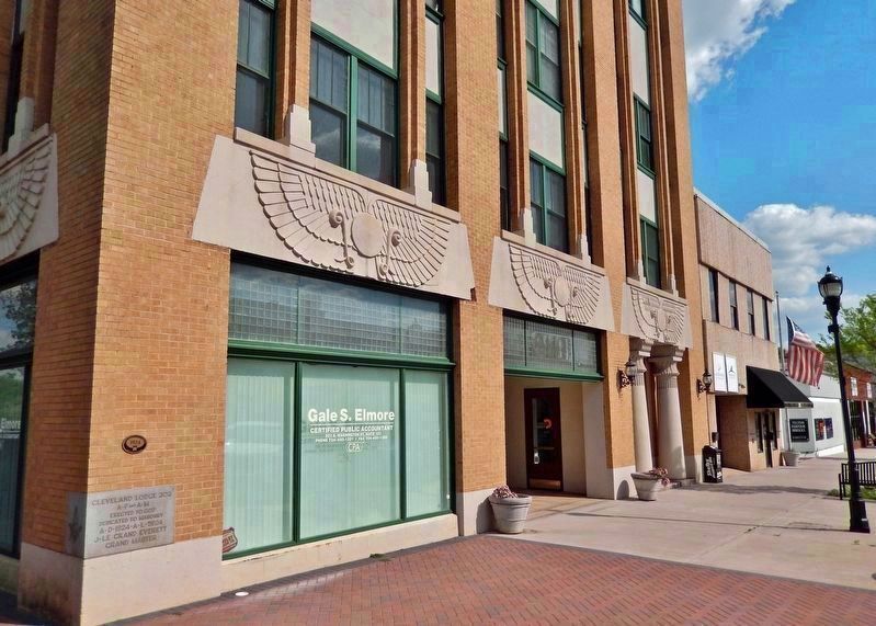 Cleveland Masonic Temple (<i>northwest elevation</i>) image. Click for full size.
