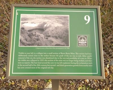Burra Burra Mine Marker image. Click for full size.
