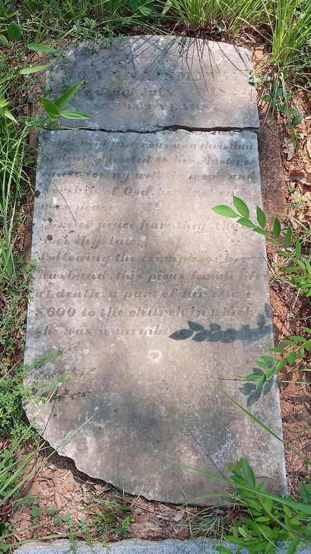 Closeup of original gravestone. Click for full size. Closeup of original gravestone image. Click for full size.
