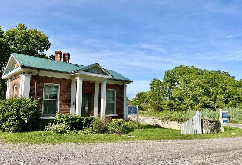 Entrance to Ruthven Park on Haldimand Road 54.. Click for full size. Entrance to Ruthven Park on Haldimand Road 54. image. Click for full size.