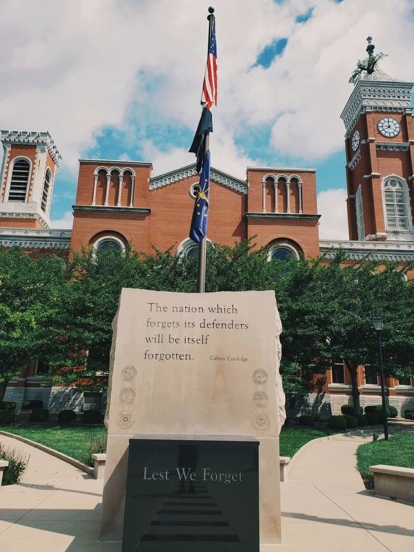 Closeup of Decatur County All Wars Memorial. Click for full size. Closeup of Decatur County All Wars Memorial image. Click for full size.