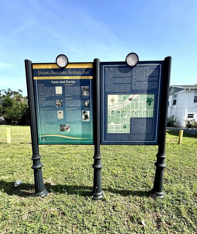 22nd Street South Corridor Marker (right) image. Click for full size.