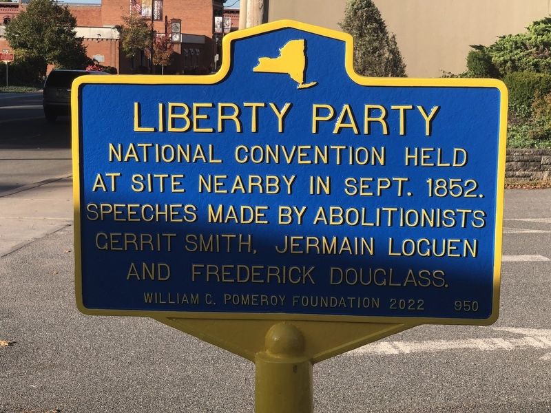 Liberty Party Marker image. Click for full size.
