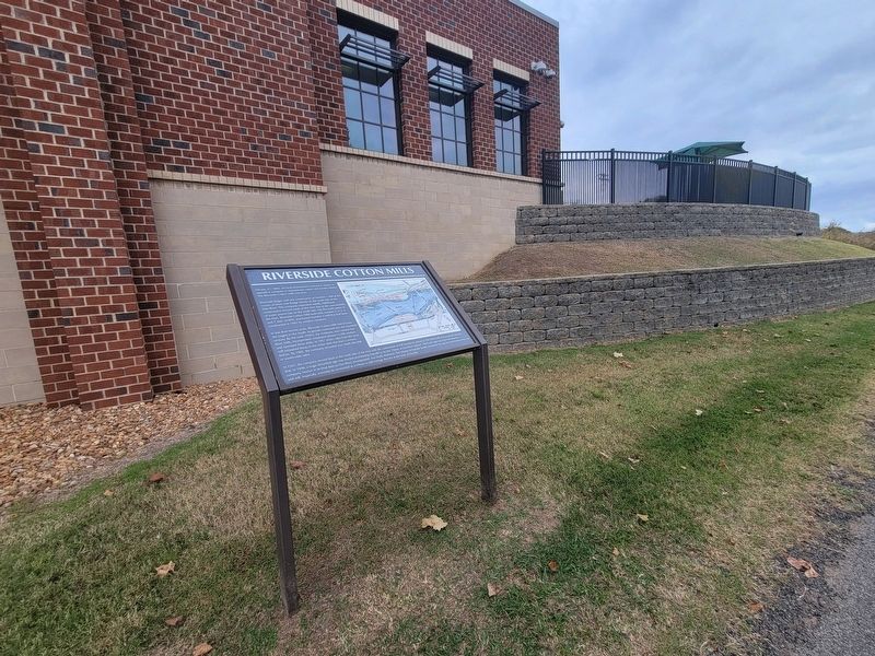 Riverside Cotton Mills Marker image. Click for full size.