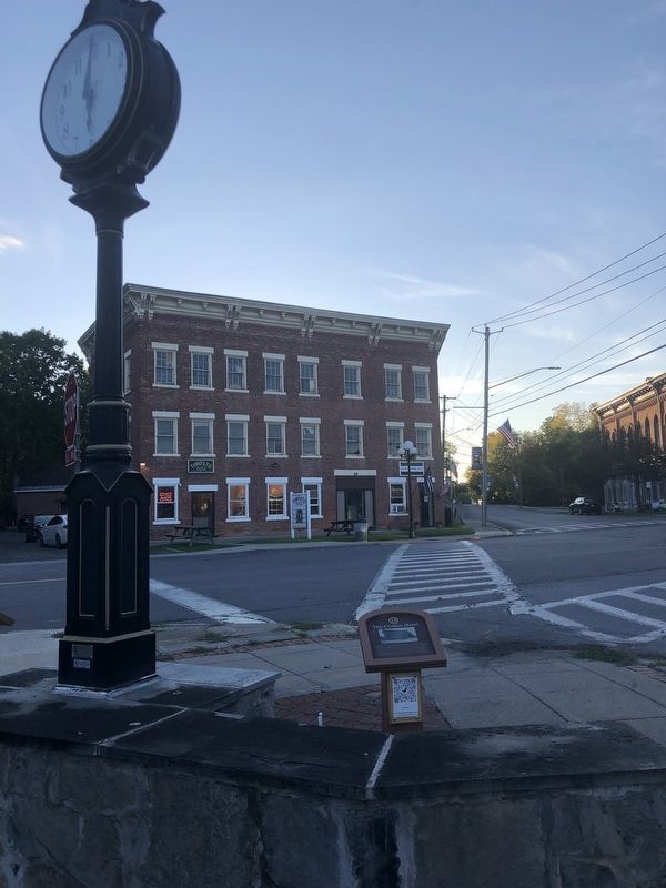 The Clinton Hotel Marker image. Click for full size.