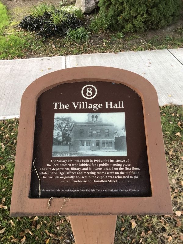 The Village Hall Marker image. Click for full size.