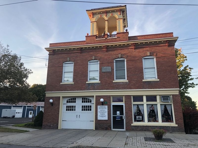 Jordan Village Hall image. Click for full size.
