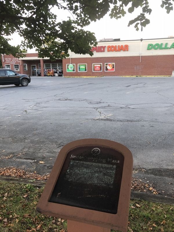 Jordan Shopping Plaza Marker image. Click for full size.