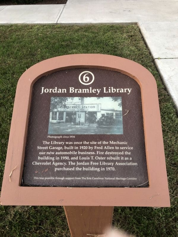Jordan Bramley Library Marker image. Click for full size.