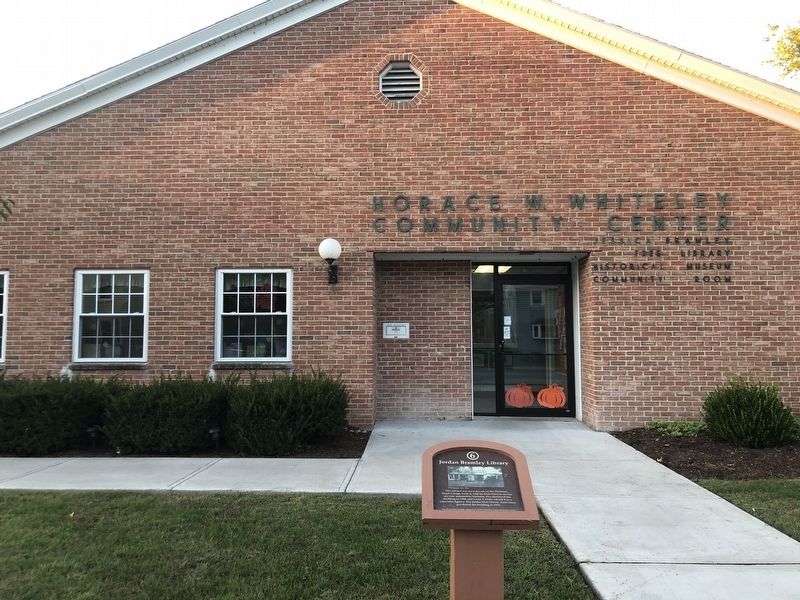 Jordan Bramley Library Marker image. Click for full size.