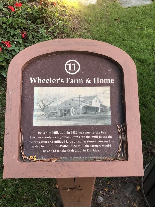 Wheeler's Farm & Home Marker image. Click for full size.