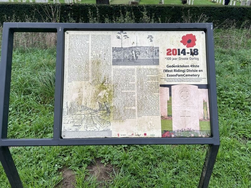 49th Division Memorial Marker. Click for full size. 49th Division Memorial Marker image. Click for full size.
