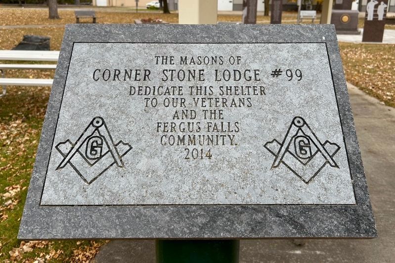 Memorial Park Shelter Marker image. Click for full size.