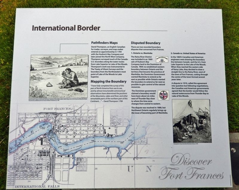 International Border Marker. Click for full size. International Border Marker image. Click for full size.