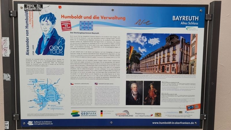 Alexander von Humboldt Marker. Click for full size. Alexander von Humboldt Marker image. Click for full size.