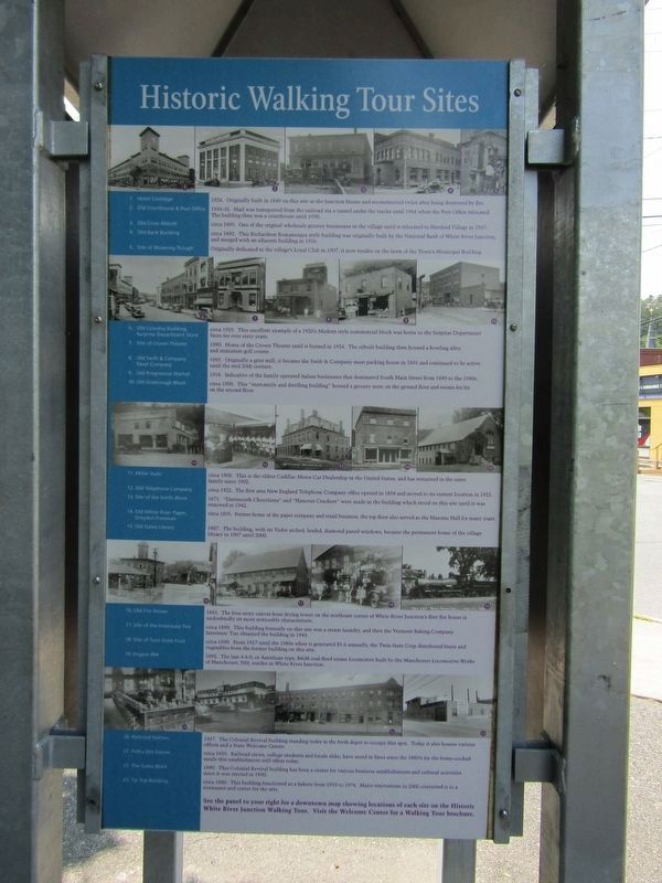 Historic Walking Tour Sites Marker. Click for full size. Historic Walking Tour Sites Marker image. Click for full size.