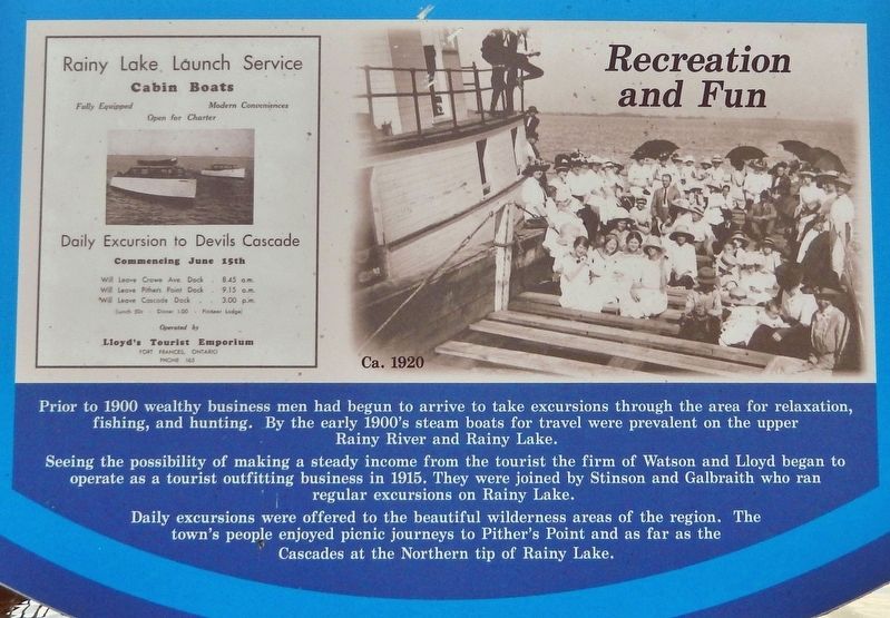 Recreation and Fun Marker image. Click for full size.
