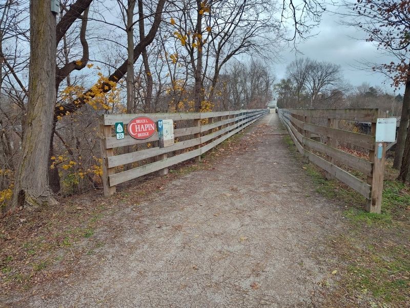 You Are On The Buckeye Trail Marker. Click for full size. You Are On The Buckeye Trail Marker image. Click for full size.