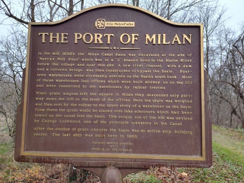 The Port Of Milan Marker image. Click for full size.