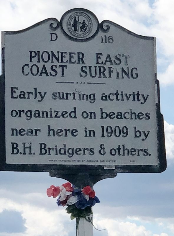 Pioneer East Coast Surfing Marker image. Click for full size.