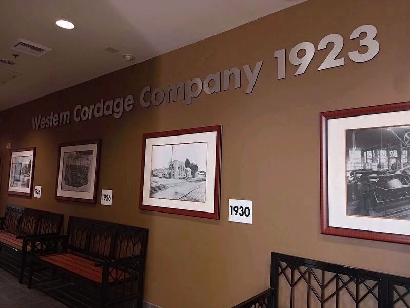 Interior of Cordage Building image. Click for full size.