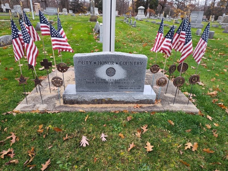 Duty - Honor - Country Marker image. Click for full size.