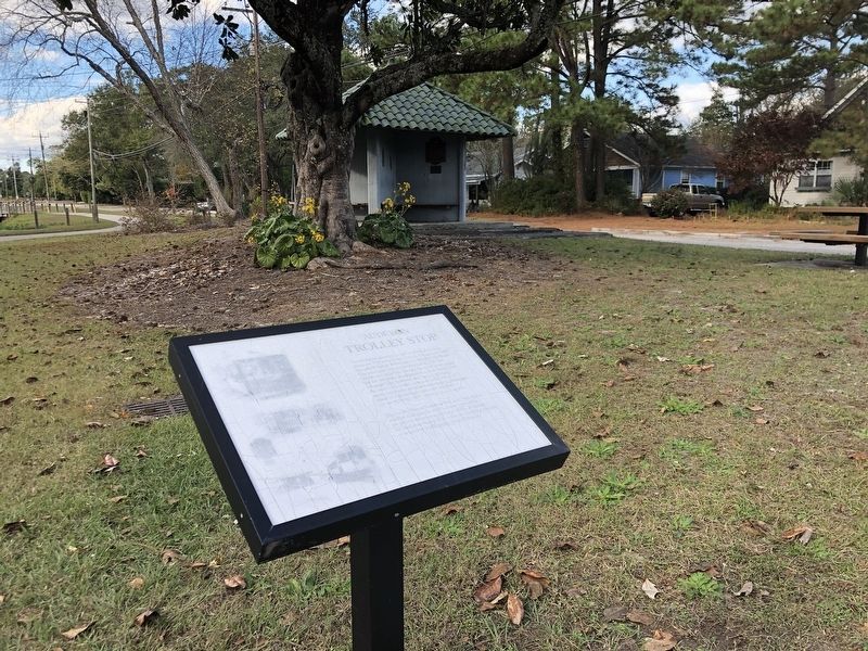 Audubon Trolley Stop Marker image. Click for full size.