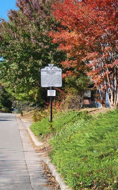Wendell O. Scott Sr. Marker image. Click for full size.