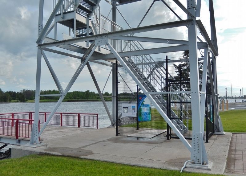 History of the Lookout Tower Marker image. Click for full size.