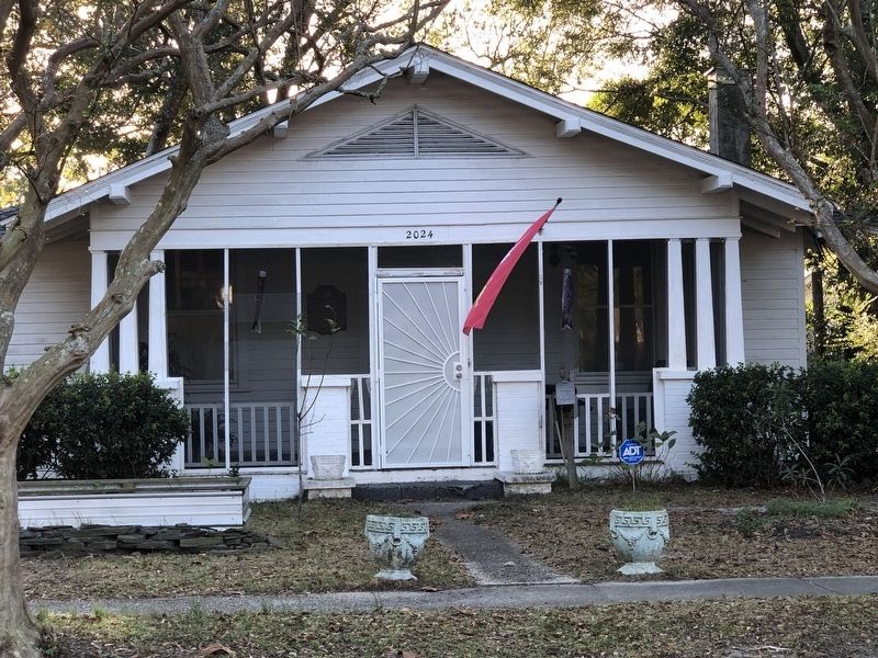 Watts-Eason House Marker image. Click for full size.