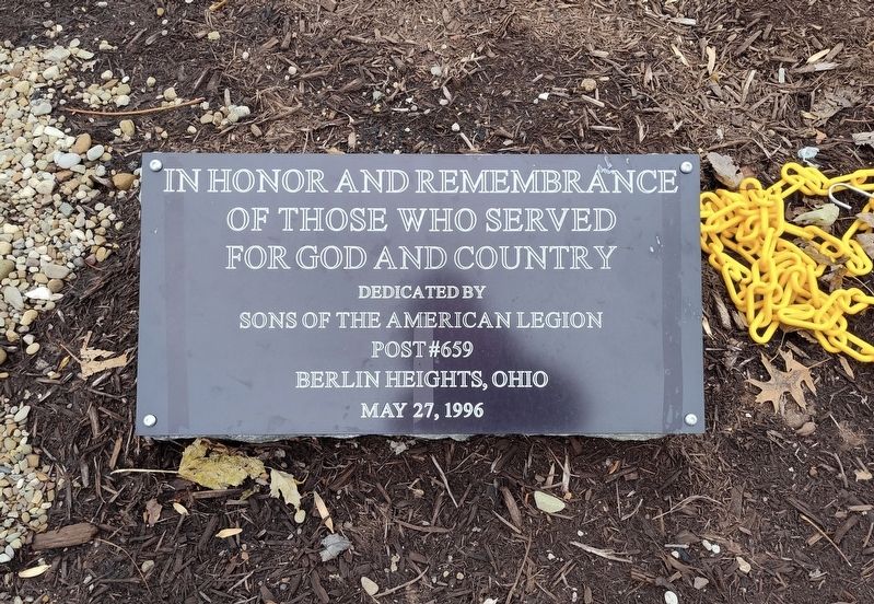 Veterans Memorial Marker image. Click for full size.