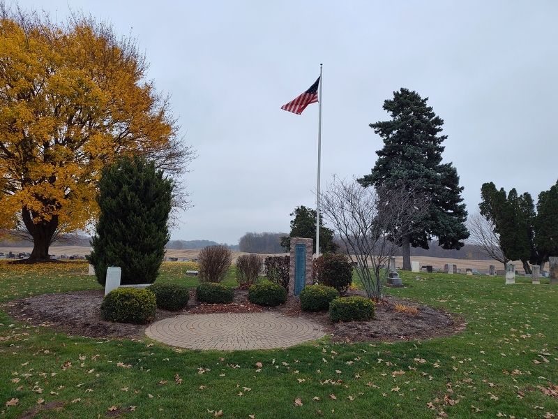 Milan Township Veterans Memorial image. Click for full size.
