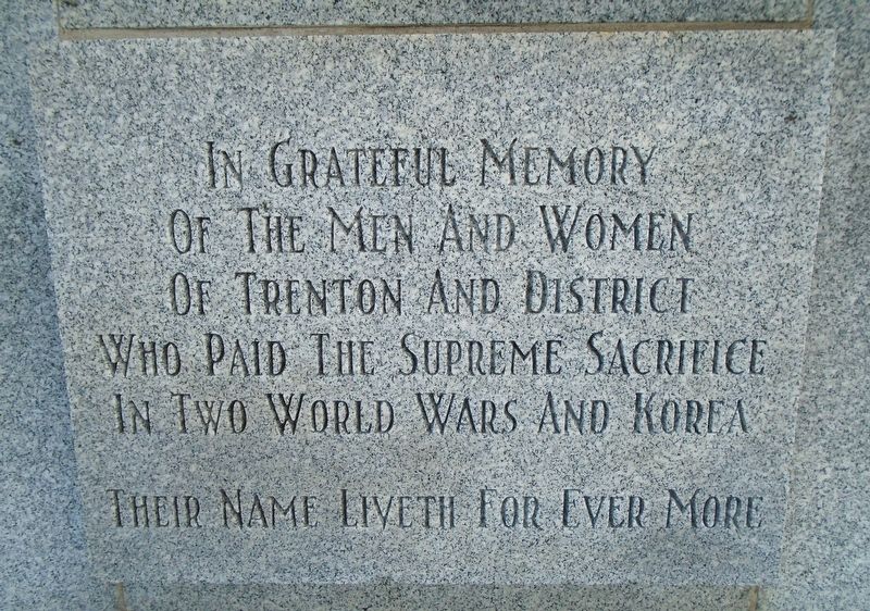 War Memorial Cenotaph Marker image. Click for full size.