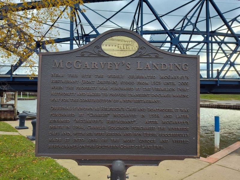 McGarvey's Landing Marker image. Click for full size.