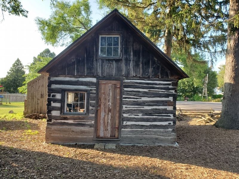 1843 Log House. Click for full size. 1843 Log House image. Click for full size.