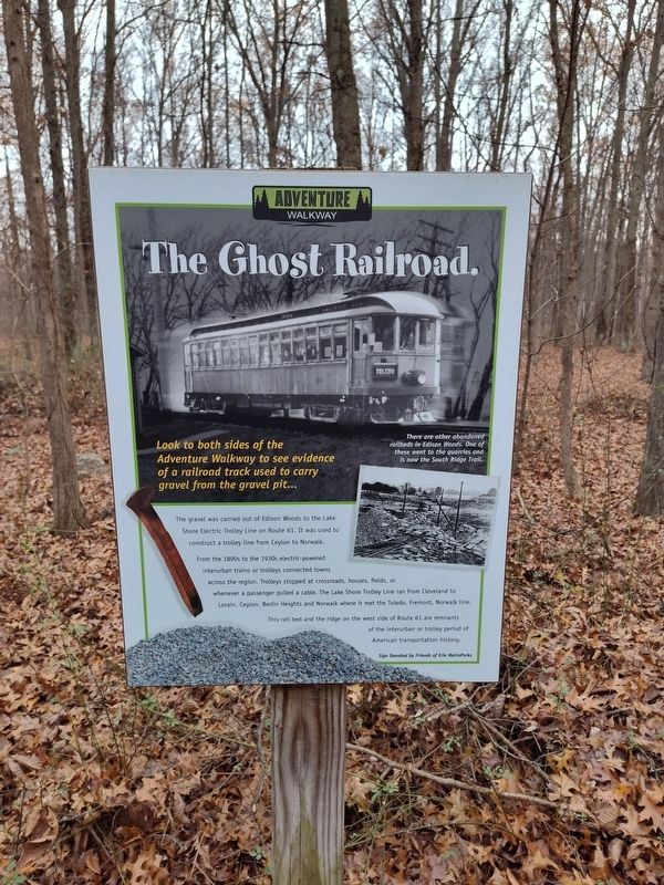 The Ghost Railroad. Marker image. Click for full size.