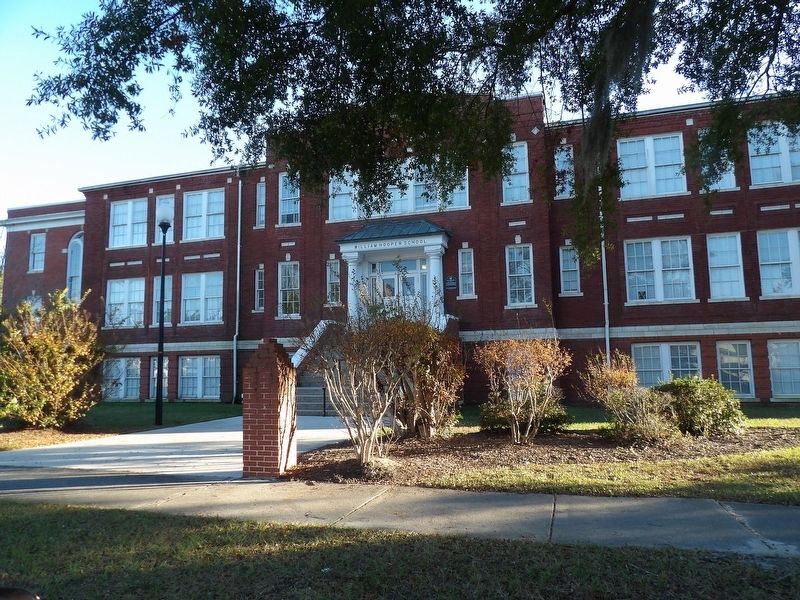 William Hooper School Marker image. Click for full size.