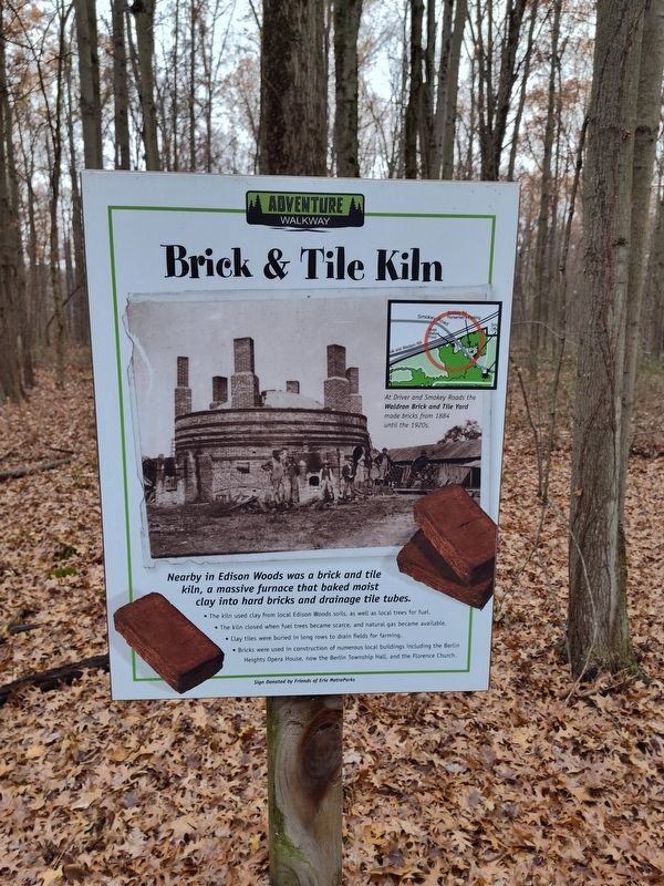 Brick & Tile Kiln Marker image. Click for full size.