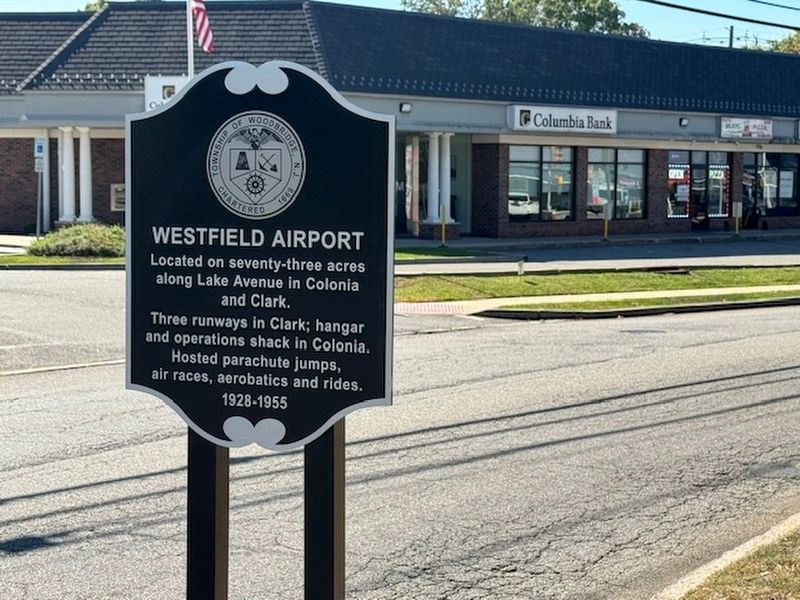 Westfield Airport Marker. Click for full size. Westfield Airport Marker image. Click for full size.
