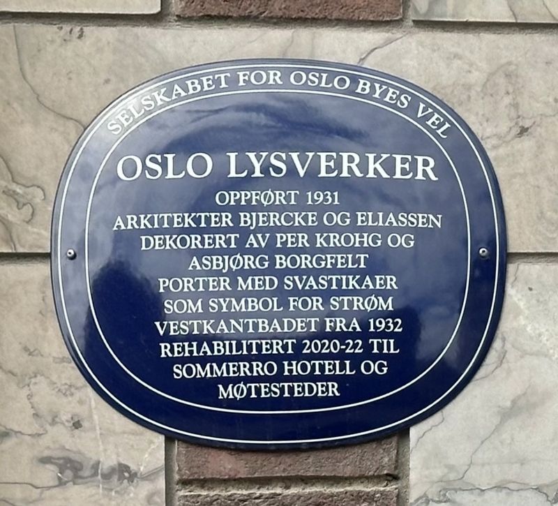Oslo Lysverker / Oslo Lightworks Marker image. Click for full size.