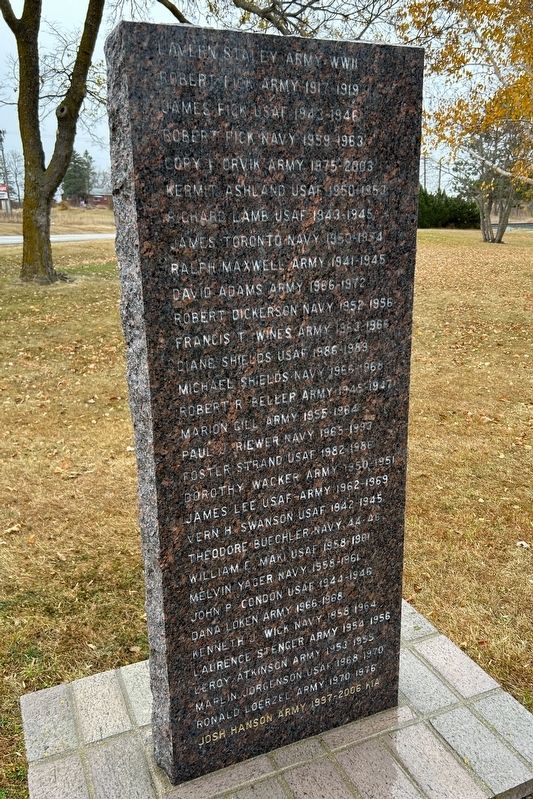 Second Pillar from Left, Front. Click for full size. Second Pillar from Left, Front image. Click for full size.