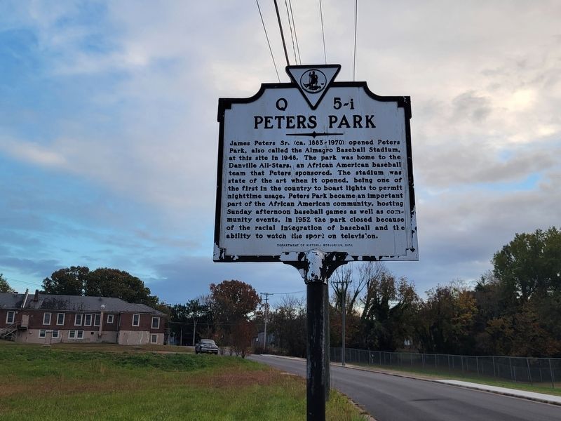 Peters Park Marker. Click for full size. Peters Park Marker image. Click for full size.