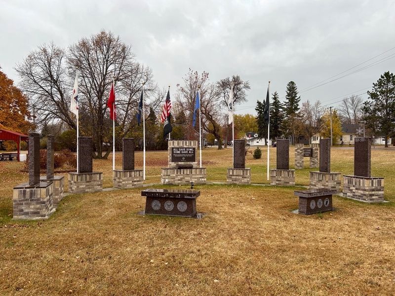 Dent Veterans Memorial Park. Click for full size. Dent Veterans Memorial Park image. Click for full size.