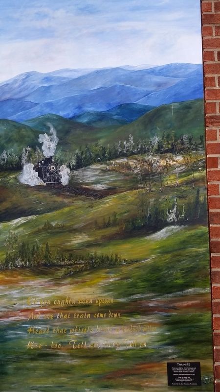 Train 45 Painting image. Click for full size.