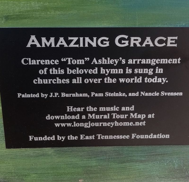 Amazing Grace Marker. Click for full size. Amazing Grace Marker image. Click for full size.